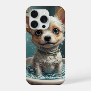 Splish Splash Cute Funny Posters with Quotes iPhone 15 Pro Case
