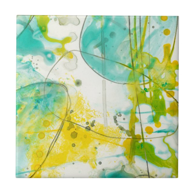 Splish Splash II Ceramic Tile (Front)