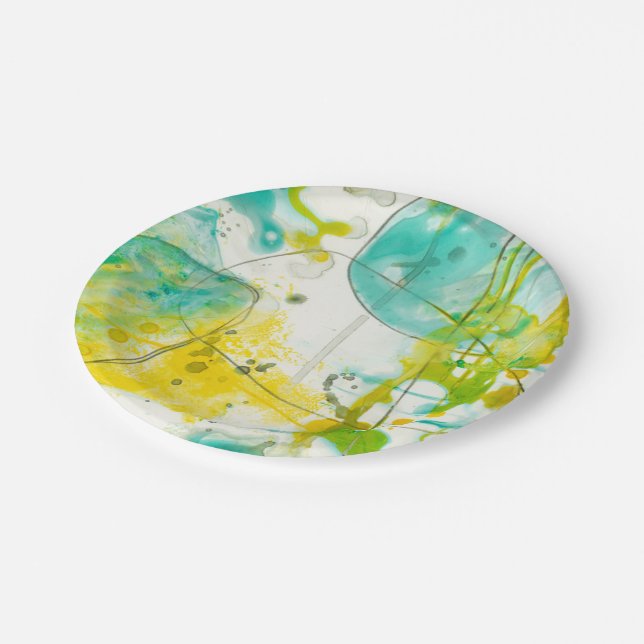 Splish Splash II Paper Plate (Angled)