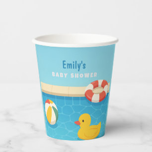 Splish Splash it's a Baby Bash Baby Shower Paper Cups