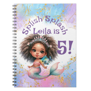 Splish Splash Mermaid Party Birthday Memory Book