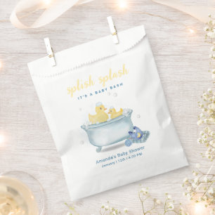 Splish Splash Mummy Duck Bathtub Baby Shower Favour Bag