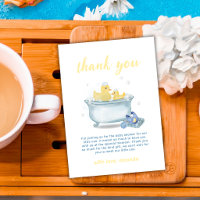 Splish Splash Mummy Duck Bathtub Baby Shower