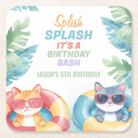 Splish Splash Pool Party Birthday
