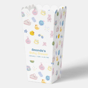 Splish Splash Rubber Duck Bath Baby Shower Favour Box