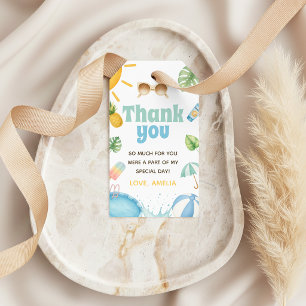 Splish Splash Summer Favour Gift Tags