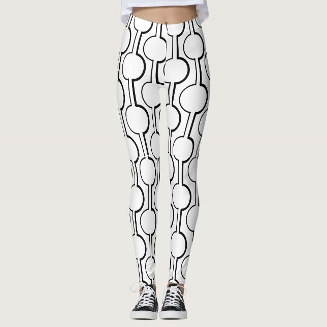 Split Circles Leggings (Front)