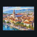 Split city Croatia  Postcard<br><div class="desc">Split city Croatia</div>