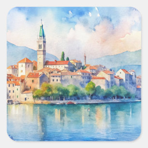 Split city Croatia  Square Sticker