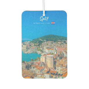 Split, Croatia - Coastal City Car Air Freshener