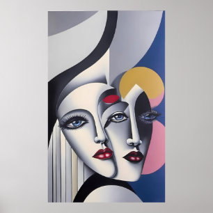 Split Decision - Ken Gauge Surreal Poster