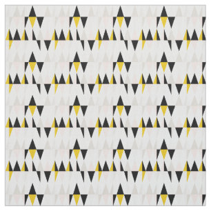 Split Geometric Triangle Pattern Fabric