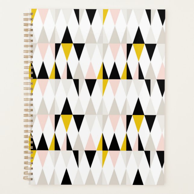 Split Geometric Triangle Pattern Planner (Front)