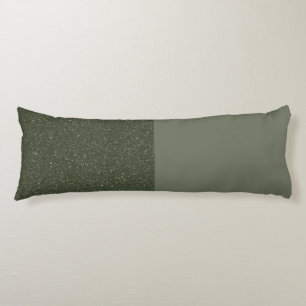 Split Glitter Moss Body Pillow – Customisable