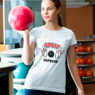 Split Happens Bowling T-Shirt