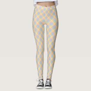 Split image shows front and back views of leggings