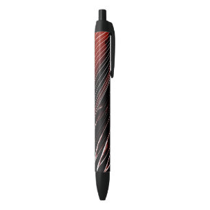 Split Line Black Ink Pen