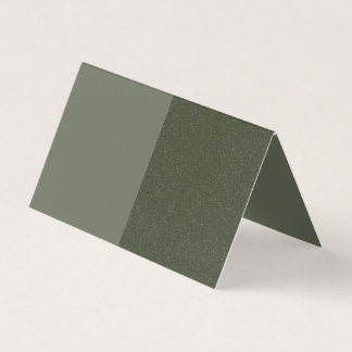 Split Moss Folded Place Card – Customisable