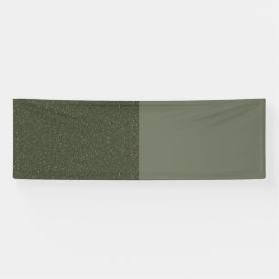 Split Moss Green Banner – Textured, Smooth