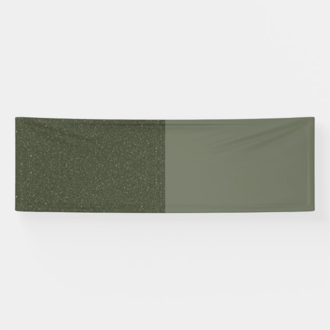 Split Moss Green Banner – Textured, Smooth (Horizontal)