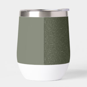 Split Moss Green Custom Event Tumbler