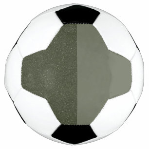 Split Moss Green Custom Soccer Ball