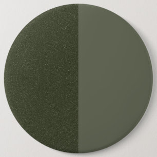 Split Moss Green Glitter Button – Customisable