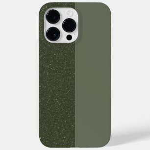 Split Moss Green iPhone 14 Pro Max Case (Custom)