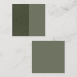 Split Moss Green Textured Custom Discount Card