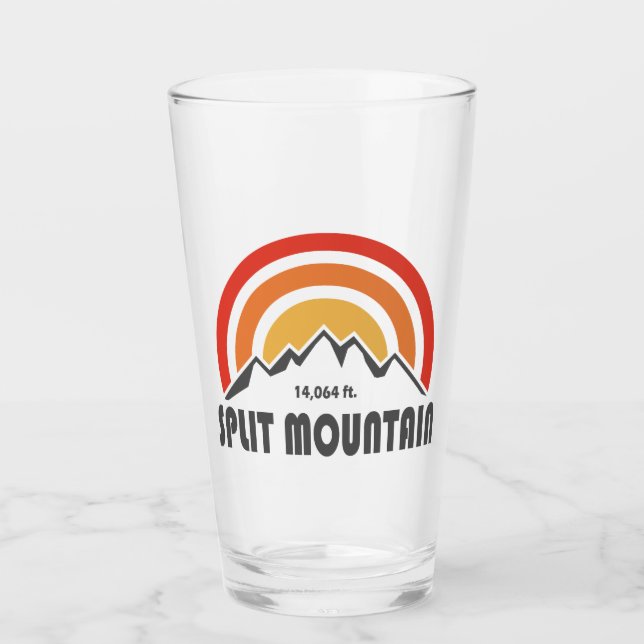 Split Mountain California Glass (Front)