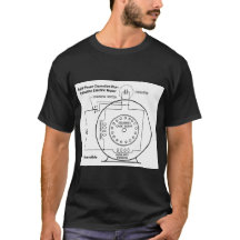 Split-Phase Induction Motor Diagram T-Shirt