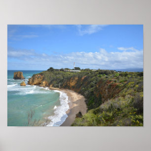 Split Point Lighthouse Great Ocean Road Australia Poster