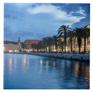Split promenade in Croatia Ceramic Tile