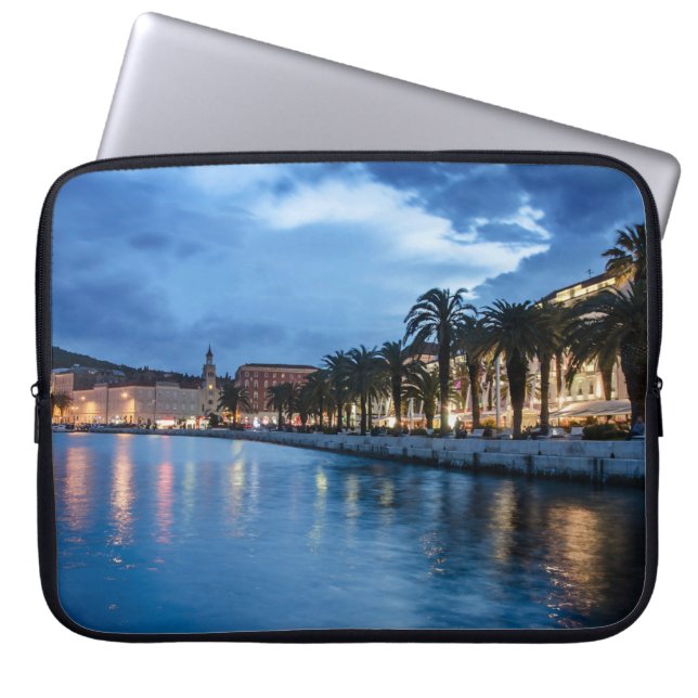 Split promenade in Croatia Laptop Sleeve (Front)