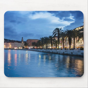 Split promenade in Croatia Mouse Pad