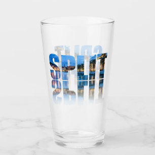 Split promenade text in Croatia Glass