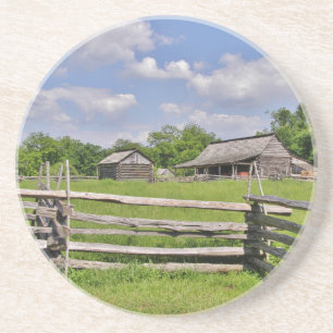 Split Rail Fence Coaster