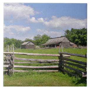Split Rail Fence  Tile