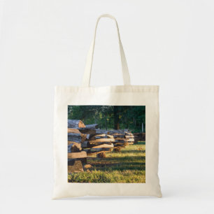 Split Rail Fence Tote Bag