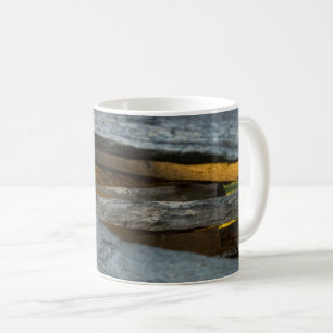 Split Rail Texture Coffee Mugd Mug