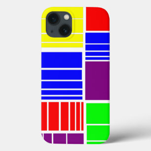 Split Rectangles iPhone 13 Case