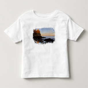 Split Rock Lighthouse at sunset near Two Toddler T-Shirt