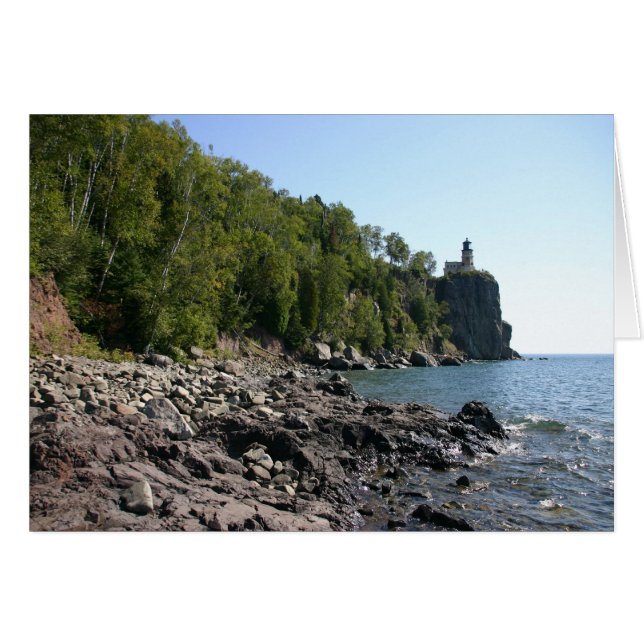 Split Rock Lighthouse card (Front Horizontal)