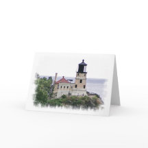 Split Rock Lighthouse Minnesota Photo Note Card