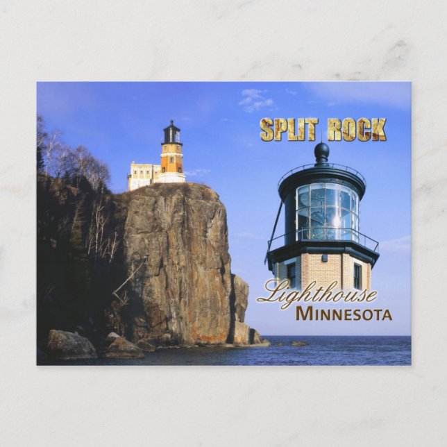 Split Rock Lighthouse, Minnesota Postcard (Front)