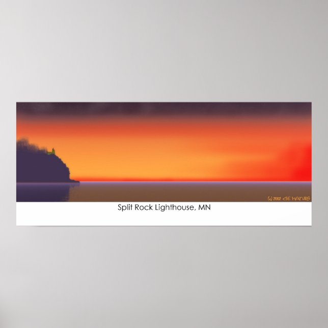 Split Rock Lighthouse, MN Poster (Front)