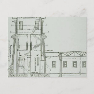 Split Rock Lighthouse Schematics Postcard