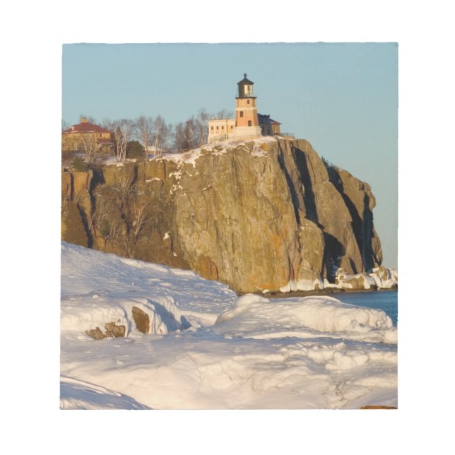 Split Rock Lighthouse State Park on Lake Notepad (Front)