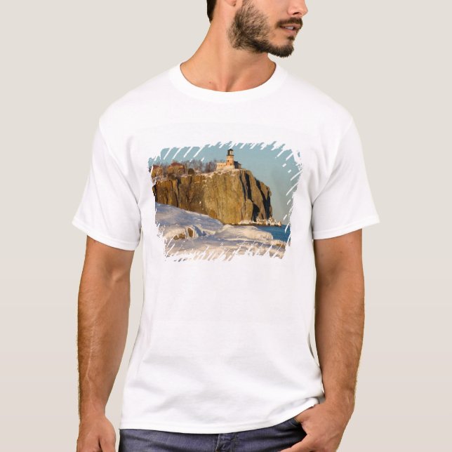 Split Rock Lighthouse State Park on Lake T-Shirt (Front)