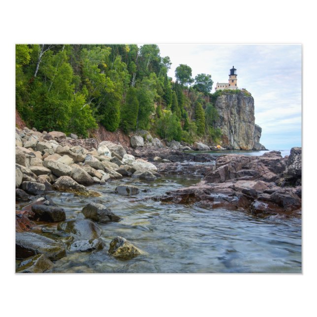 Split Rock Photo Print (Front)